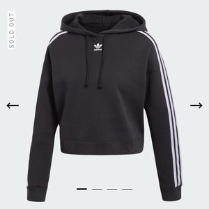 Adidas Cropped Hoodie